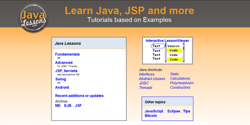 best java learning websites