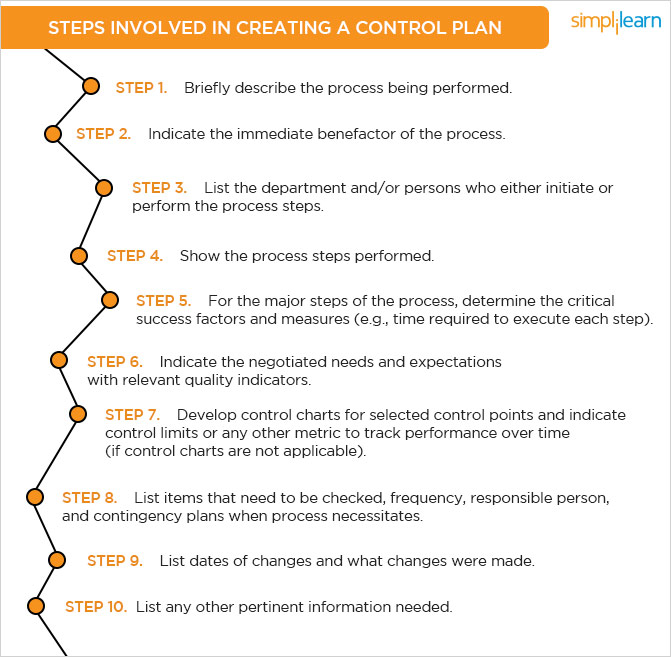 Six Sigma Control Plan - Needs & Strategie