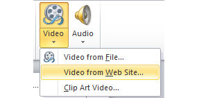 Video menu