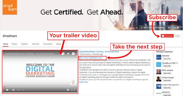 Trailer videos Simplilearn